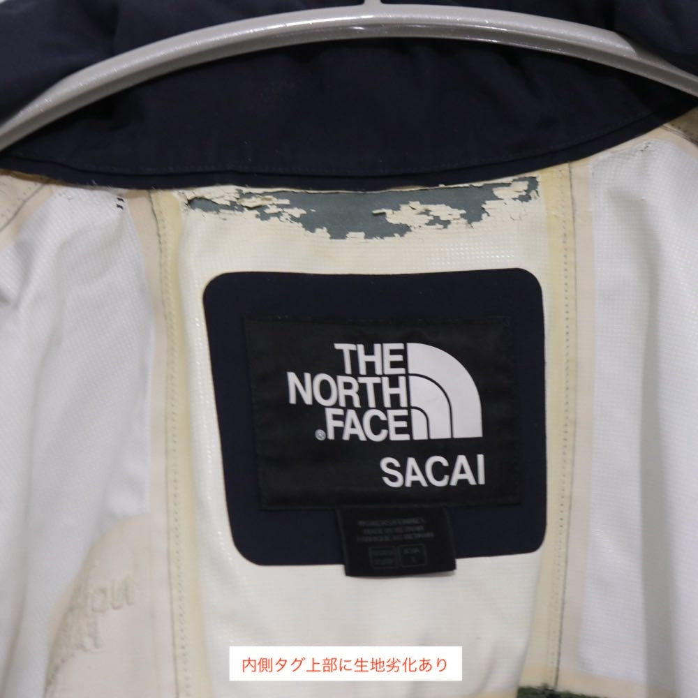 THE NORTH FACE × sacai 17AW | Long Coat "OLIVE DRAB" (NPW671SA)