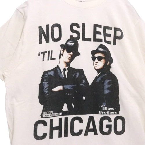 BLUES BROTHERS OFFICIAL | "NO SLEEP 'TIL CHICAGO" Movie T-Shirt