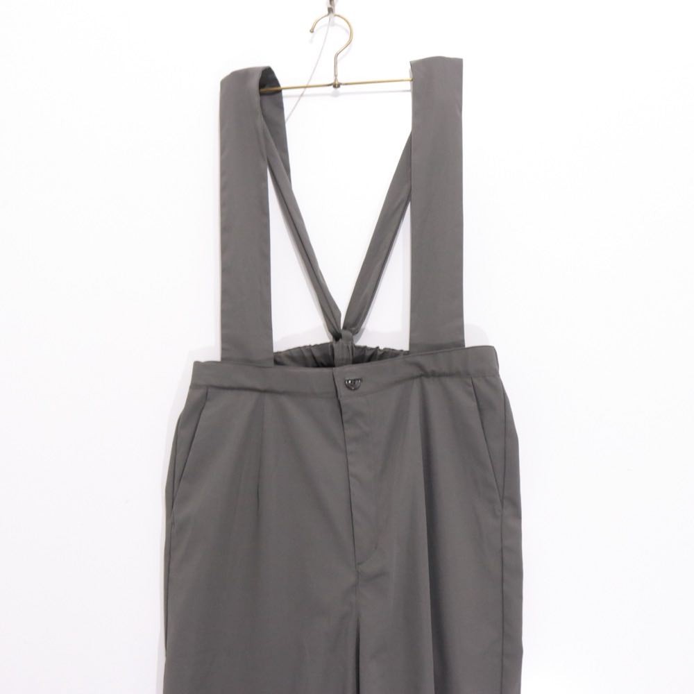 JANTZEN | Detachable Strap Wide Suspender Pants "Grey" (401R6702)