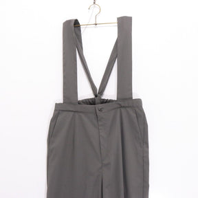 JANTZEN | Detachable Strap Wide Suspender Pants "Grey" (401R6702)