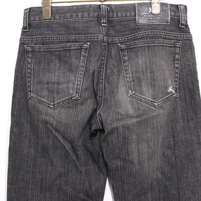 BURBERRY BLACK LABEL | Straight Denim Pants "Black" (BMS09-711-08)