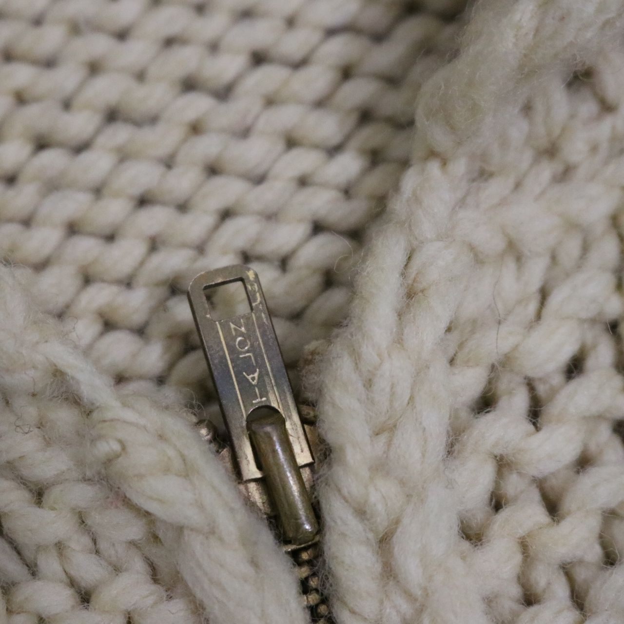 60s 70s vintage Cowichan sweater Hunting pattern