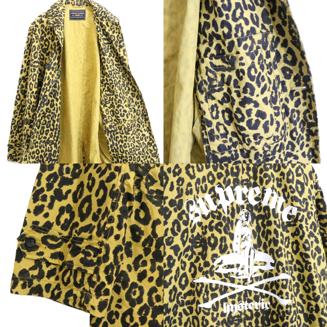 HYSTERIC GLAMOUR(ヒステリックグラマー)×SUPREME(シュプリーム) 21SS Leopard Trench