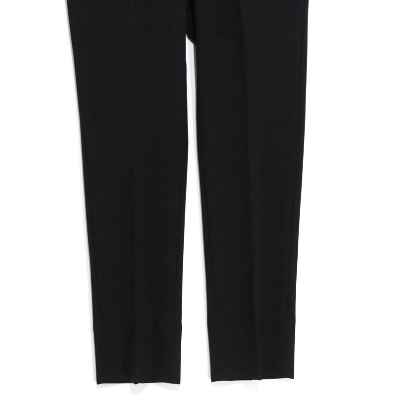 GUCCI 80s-90s Vintage | 2-Tuck Tapered Slacks "Black" (Size 46)