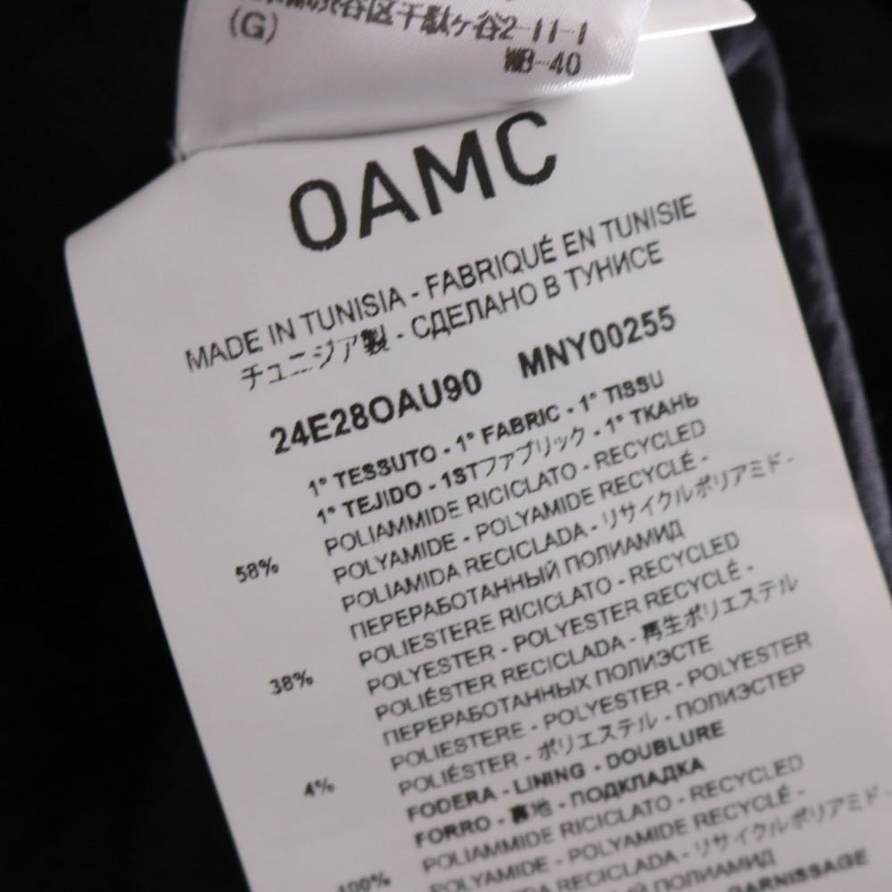 OAMC 24AW | Combat Liner "Black" (24E28OAU90)
