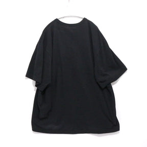 kolor 24SS | CASBA Mesh Pocket Crew Neck Tee "Black" (24SCM-T26219S)