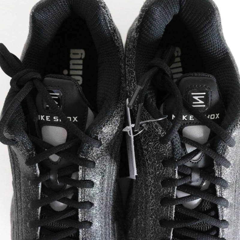 NIKE 26SS | SHOX R4 "Distressed Leather / Black Metallic Silver" (IO4544-002)