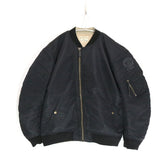 CLANE FRAGMENT 16AW | REVERSIBLE MA-1 "Black" (11104-0411)
