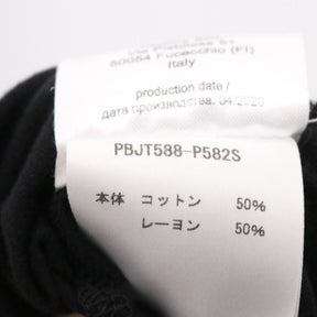 Neil Barrett 20AW | Crew Neck T-shirt (Set of 2) "Black/Stretch" (PBJT588 P582S)