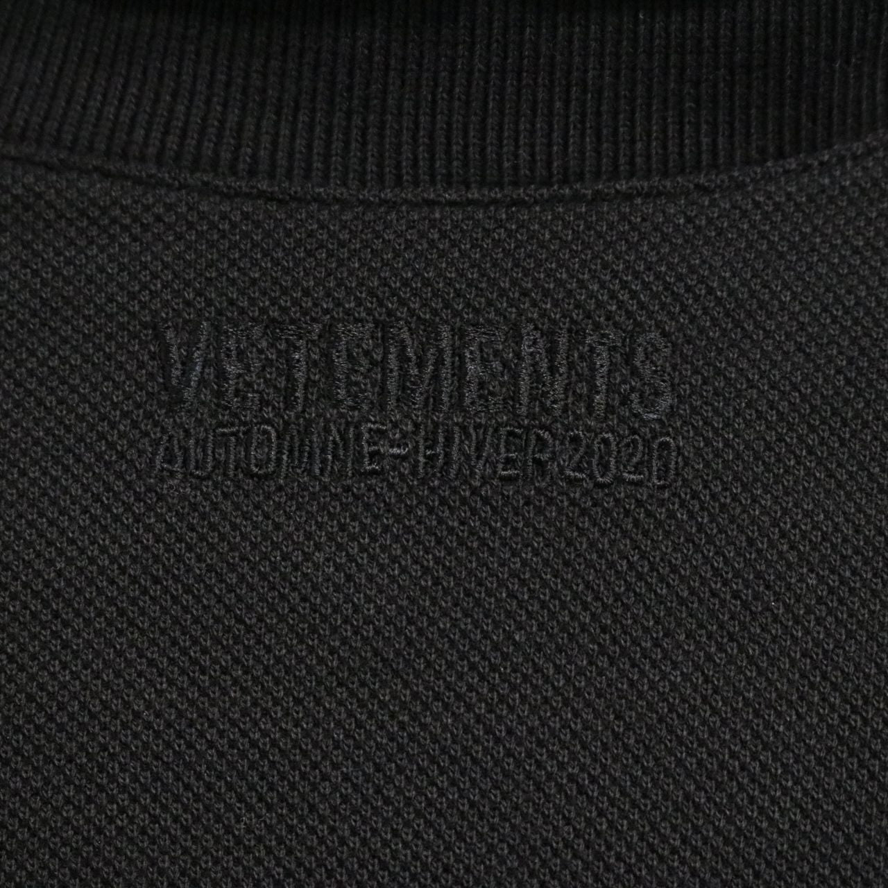 VETEMENTS(ヴェトモン) Mockneck Polo Shirt