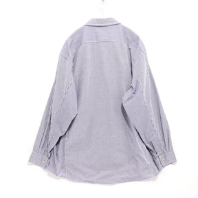 CMF OUTDOOR GARMENT 21AW | PREP L/S SHIRT CHECK "Blue/White" (CMF2102-CS03J)