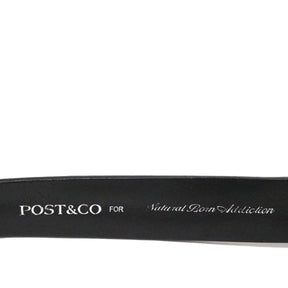 POST＆CO(ポスト アンド コー) Studded Leather Belt