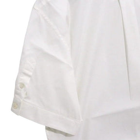 ALEXANDER MCQUEEN 13SS | S/S Button Down Shirt "Back Strap Detail" (White/)