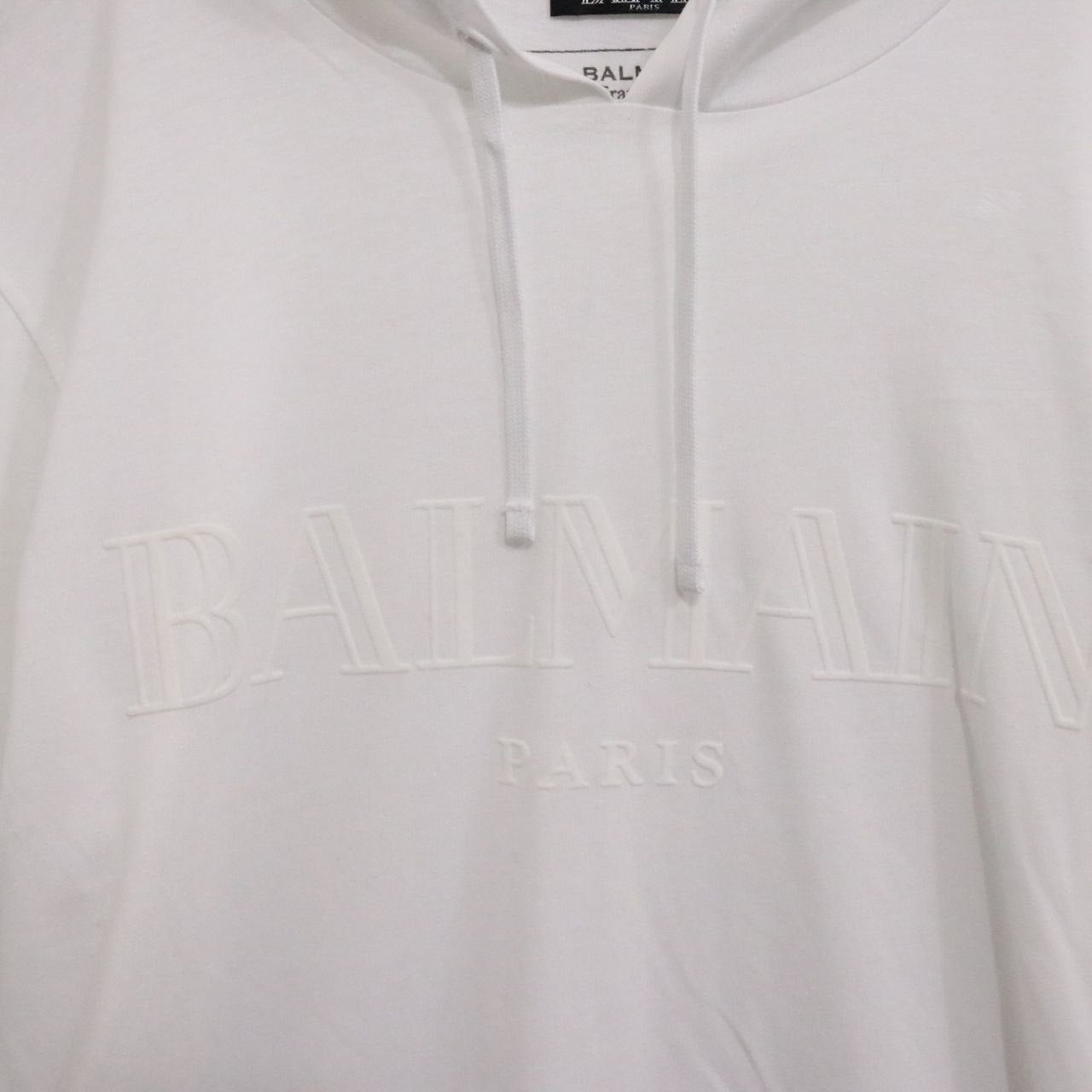BALMAIN(バルマン) Logo Hoodie L/S T-Shirt