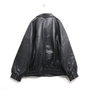 Discoat 23AW | Vintage PU Leather Jacket "Black" (DPZ2032107A0003)