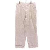 BANANA REPUBLIC 90s-00s | Wide-Rib 2-Tuck Corduroy Pants "Beige"