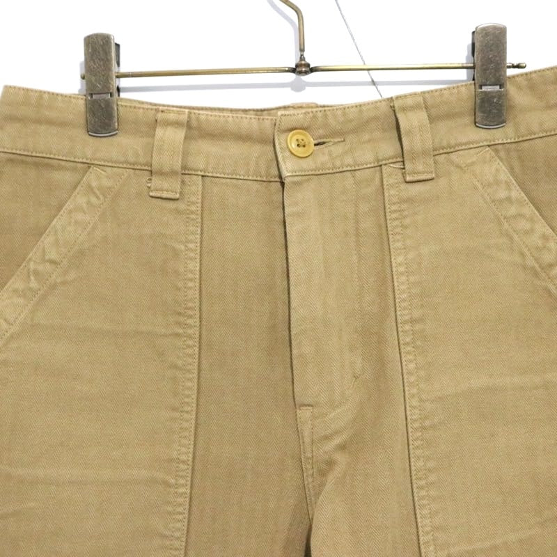 Nigel Cabourn | Utility Short "Beige / Herringbone" (8070051041)
