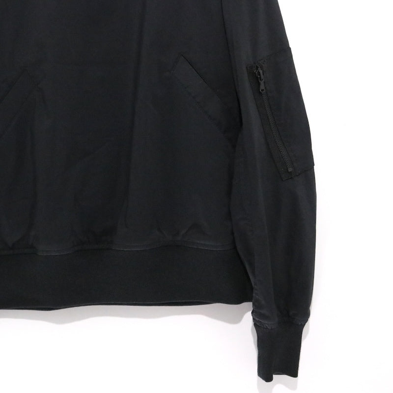 N.HOOLYWOOD | 16SS Nylon Pullover Sweat "Black" (Exhibition Sample)