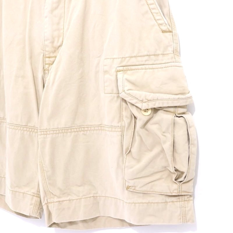 00s POLO RALPH LAUREN | Cargo Short Pants "Beige/Cotton Twill"