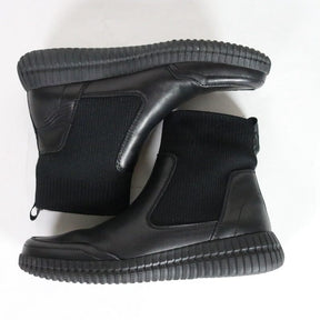 GEOX 20AW | D NOOVAE A "Black / Knit & Leather" (D04GAA / D02GAA)