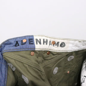 DENHAM(デンハム)×DRT(ディーアールティ)×VILLAGE DOOR(ヴィレッジドアー) 21ss CROSSBACK PANTS