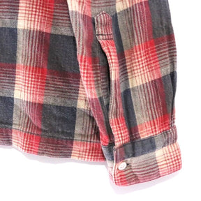 WTAPS 12SS | Union L/S Shirt "Red/Gray"