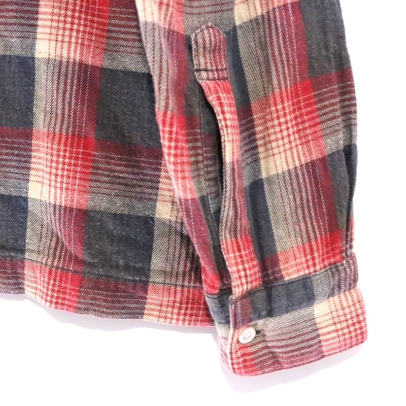 WTAPS 12SS | Union L/S Shirt "Red/Gray"