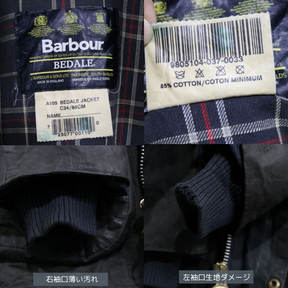 90s vintage Barbour バブアー Oild Jacket BEDALE 1998年製