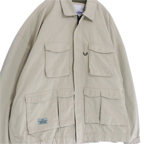 LFYT 22AW | MULTI POCKET MILITARY JACKET "BEIGE" (LA221005)
