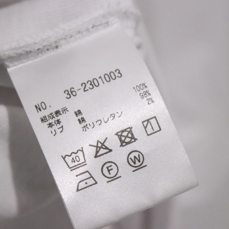 PLST 22ss | Crew Neck Short Sleeve T-shirt "White" (36-2301003)