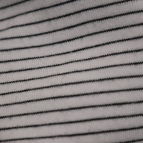 The Ennoy Professional 22SS | Border T-Shirt "White/Black" (SS22BRENCT05AM)