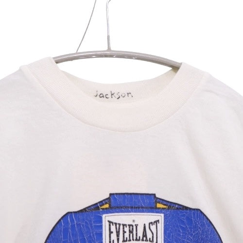JACKSON MATISSE × EVERLAST | Smily Face Boxing Headgear Tee "White" (JM18SS006)