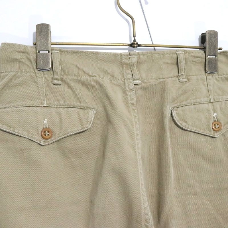 USMC | 40s M-41型 Military Chino Trousers "Beige" 海兵隊 復刻