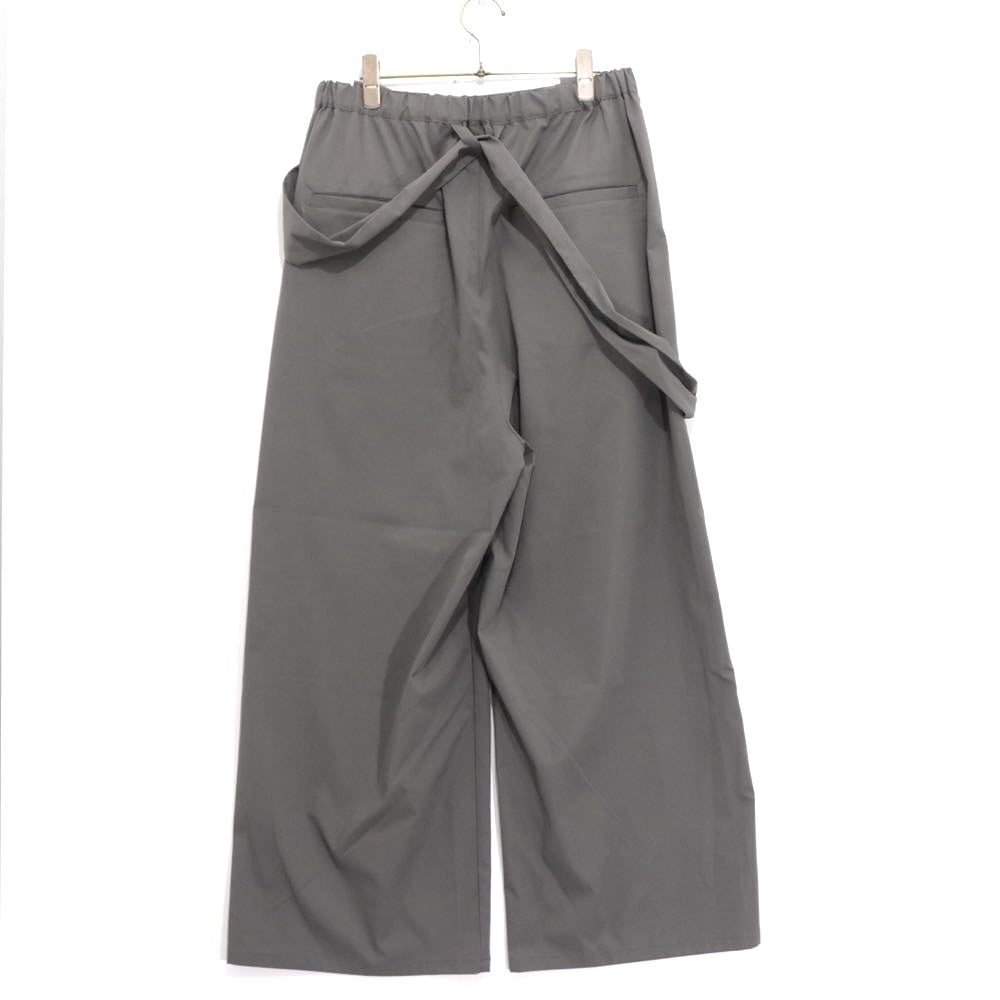 JANTZEN | Detachable Strap Wide Suspender Pants "Grey" (401R6702)