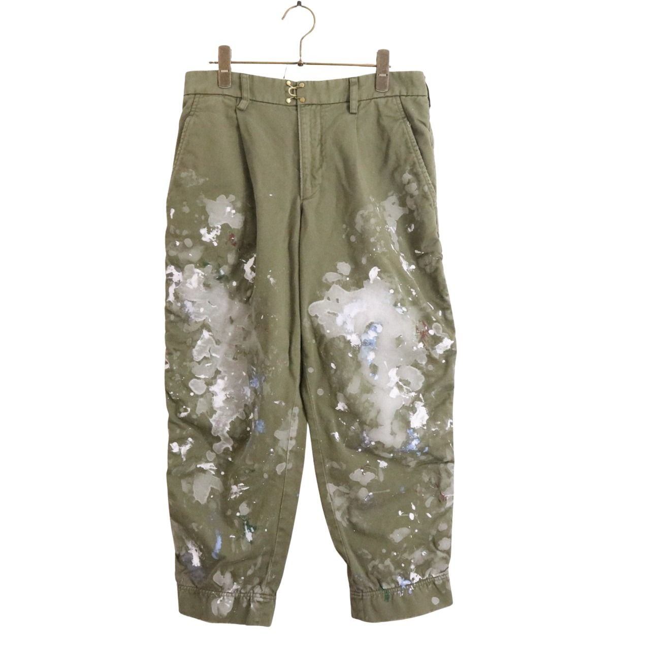 kolor(カラー) 24AW Paint Pants