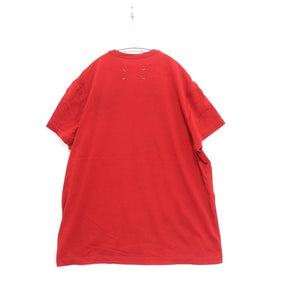 Maison Margiela 21SS | Reverse Logo Embroidery S/S Tee "Red" (S30GC0701 S22816)