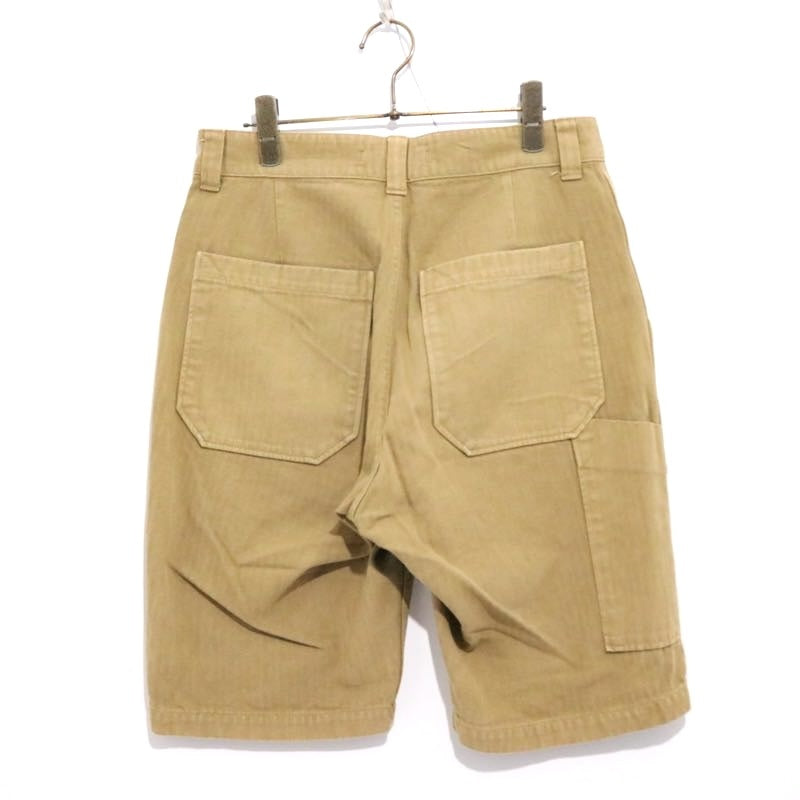 Nigel Cabourn | Utility Short "Beige / Herringbone" (8070051041)