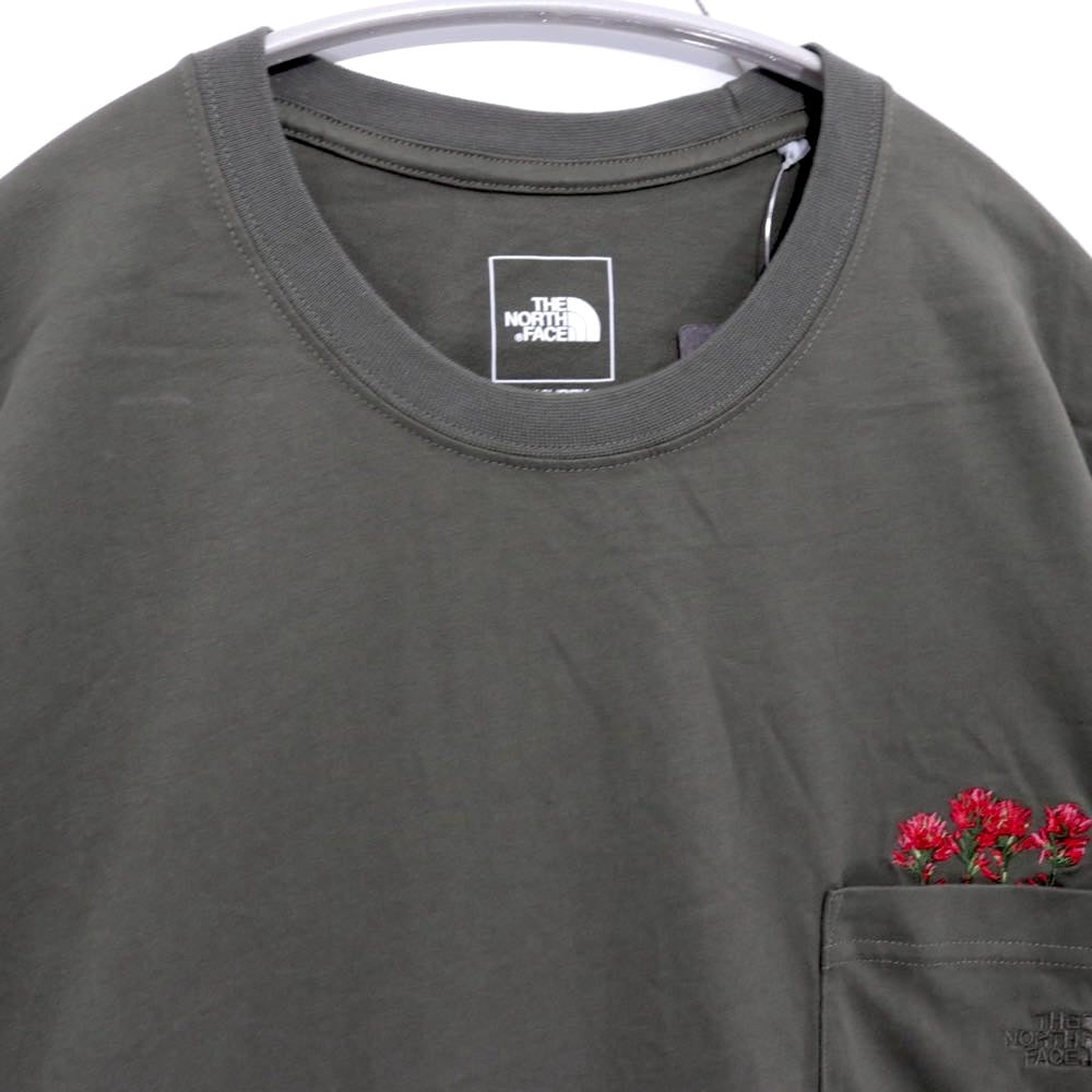 THE NORTH FACE | S/S Flower Logo Tee "New Taupe" (NT82538)