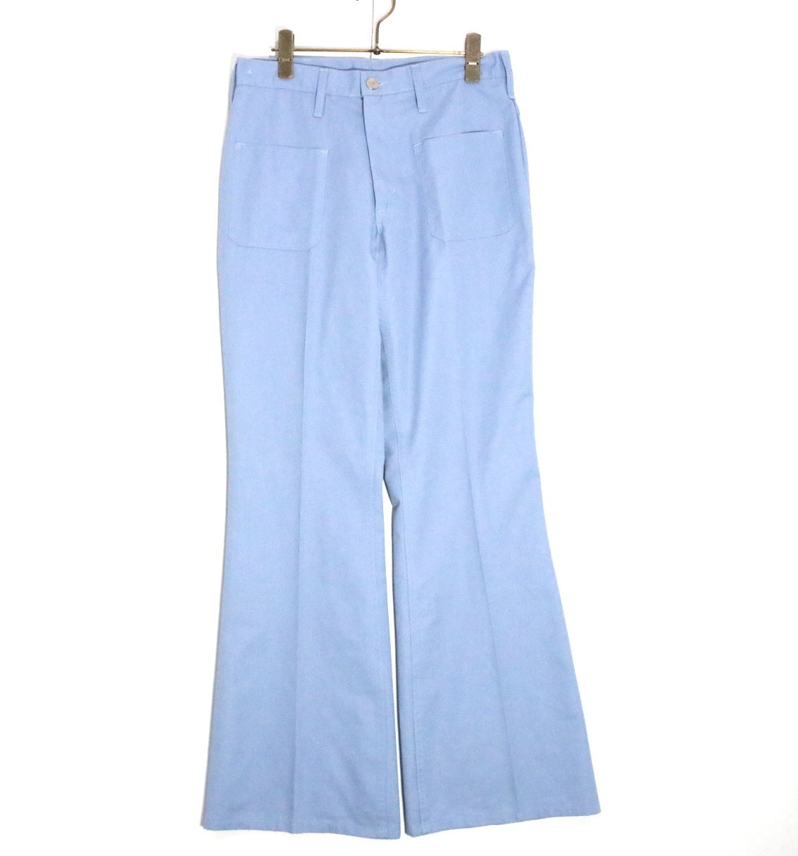 Wrangler 70s | Western Bell Bottom Slacks "Light Blue" (WI.14)