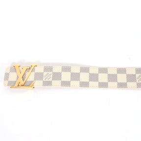 LOUIS VUITTON | Ceinture LV Initiales 40mm "Damier Azur" (M9609)