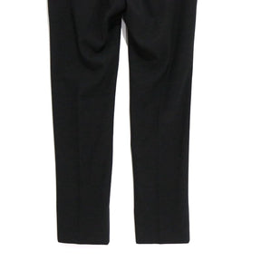 GUCCI 80s-90s Vintage | 2-Tuck Tapered Slacks "Black" (Size 46)