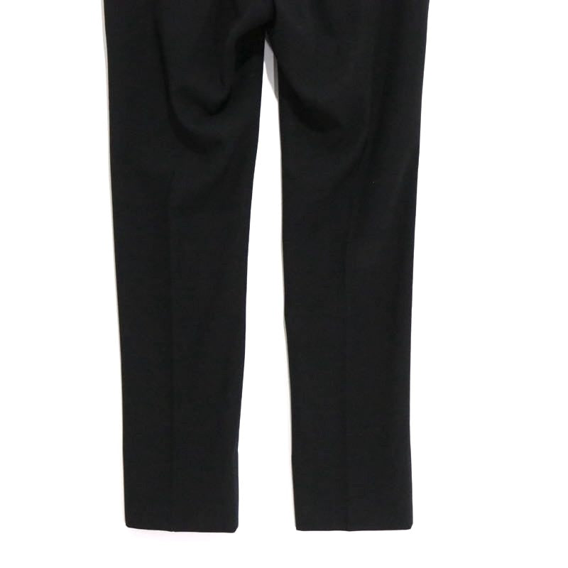 GUCCI 80s-90s Vintage | 2-Tuck Tapered Slacks "Black" (Size 46)