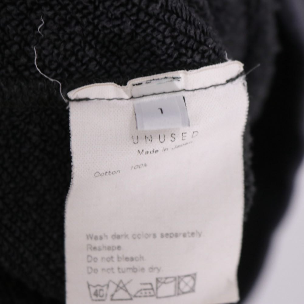 UNUSED×WISM | Crew Neck Sweat "GRAY" (US1130)