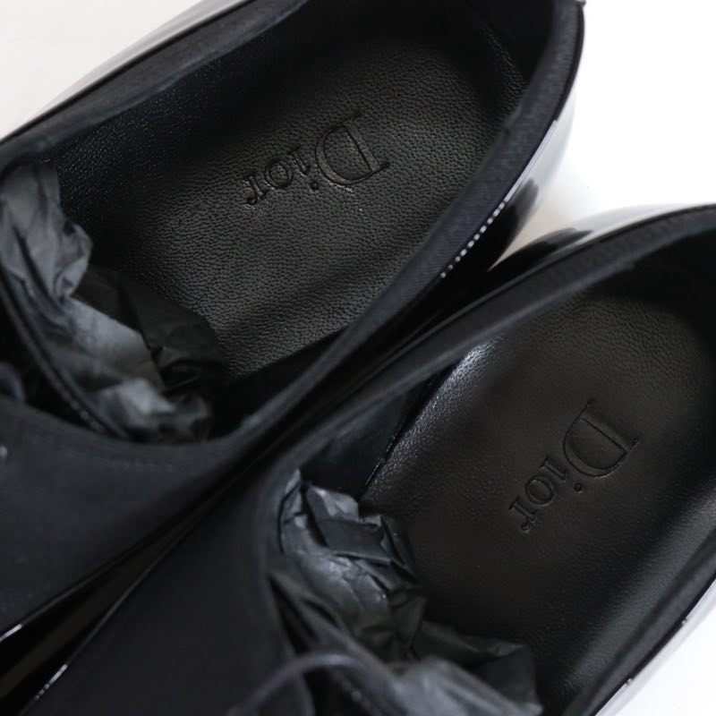 Dior HOMME | DERBY Vernis Ottoman "Black" (3DE007VOT)