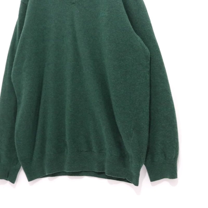Barbour 18AW | Essential V-Neck Lambswool Jumper "Forest Green" (MKN1177GN78)