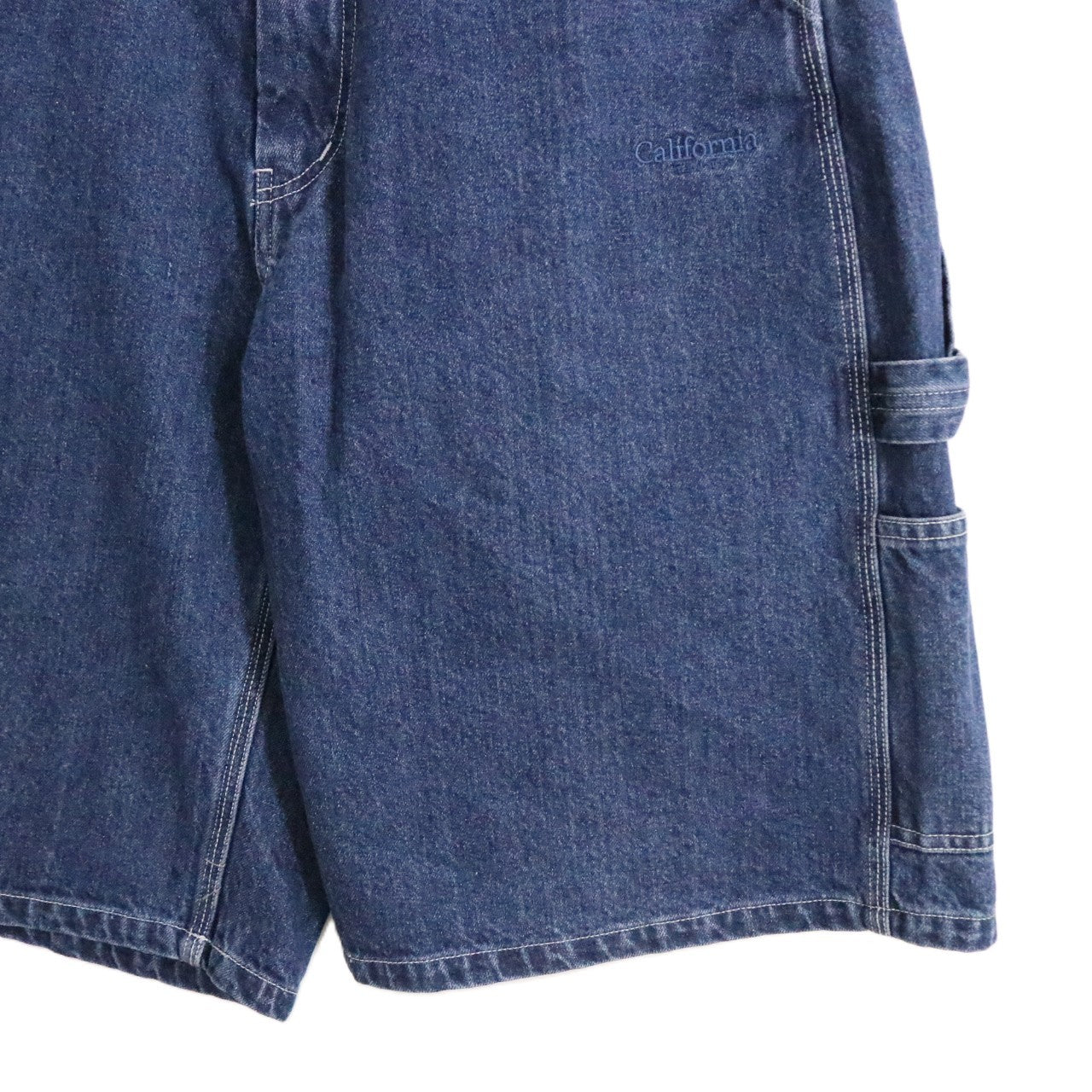 SMITH'S AMERICAN | Painter Denim Shorts "Indigo / White Stitch"