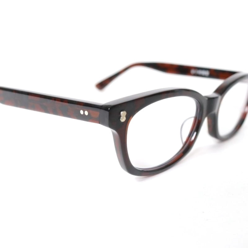 SOPHNET. 24AW | 金子眼鏡 BINCHOTAN GLASSES "Brown/備長炭" (SOPH-242082)