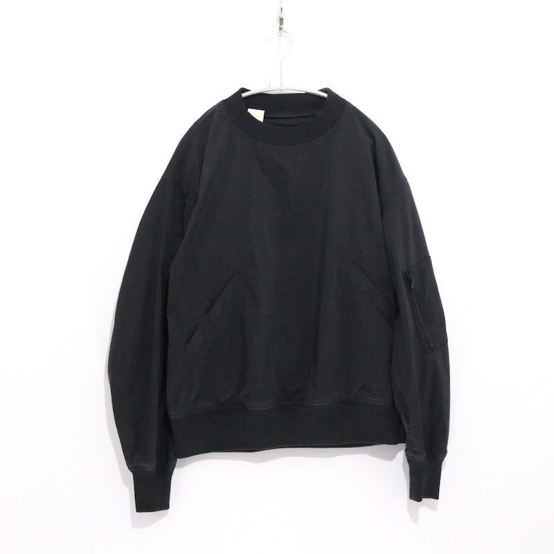 N.HOOLYWOOD | 16SS Nylon Pullover Sweat "Black" (Exhibition Sample)