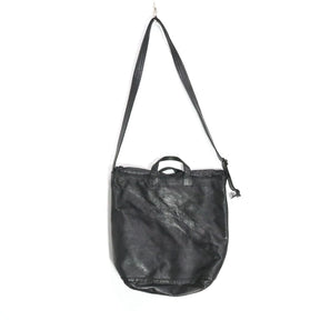 PORTER | FRANK 2WAY SHOULDER BAG(S) "Black/Horse Leather" (198-01308)