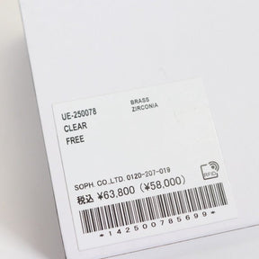 uniform experiment 25AW | ZIRCONIA CARABINER  "CLEAR" (UE-250078)